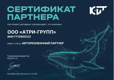 Сертификат 11