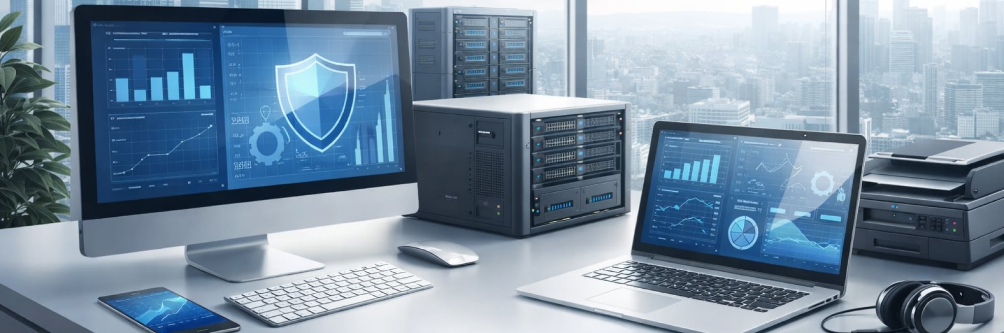 Поставка компьютерной техники и оснащение офисов для страховой компании